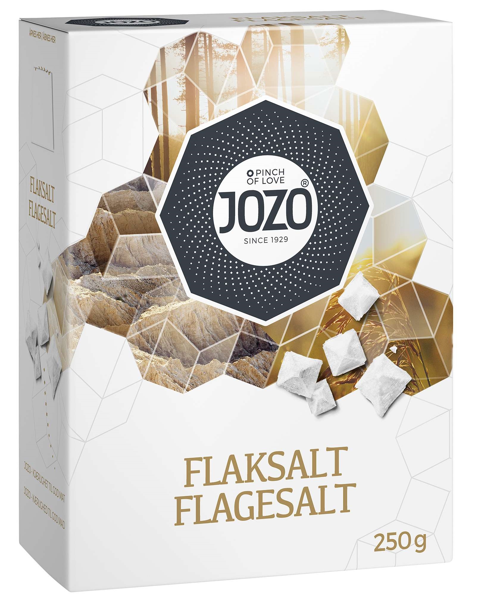 Jozo gourmet flaksalt 250g