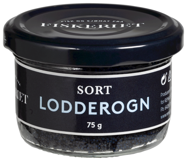 Lodderogn sort   75g
