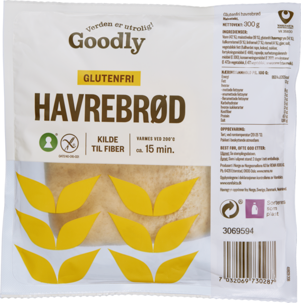 Oat porridge gluten-free  300g