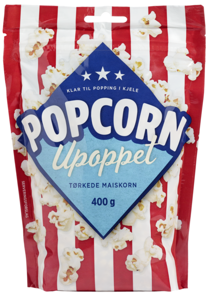 Corn kernels for popcorn   400g