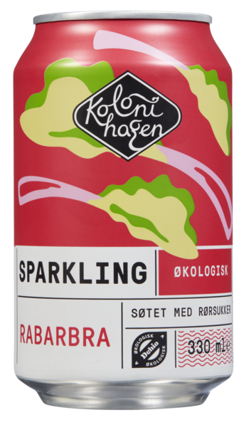 Sparkling rabarbra 24x330ml