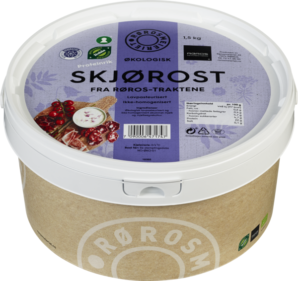 Skjørost fra røros-traktene, spann økol. 1,5kg