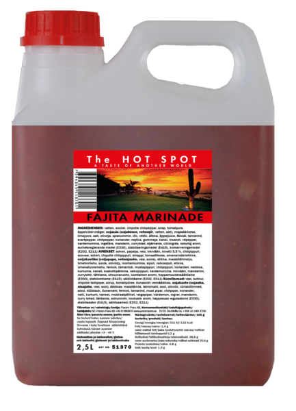 Fajita marinade   2,5l