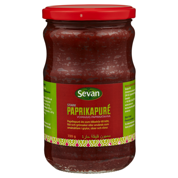 Paprikapure sterk   650g
