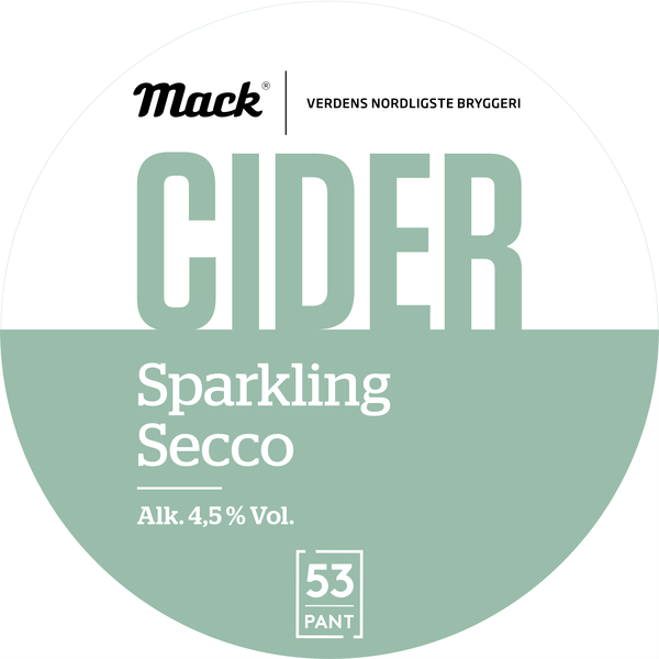 Mack cider secco keykeg  4,5%  30l