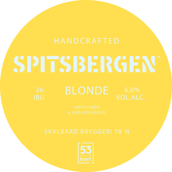 Spitsbergen blonde keykeg  6,5%  30l
