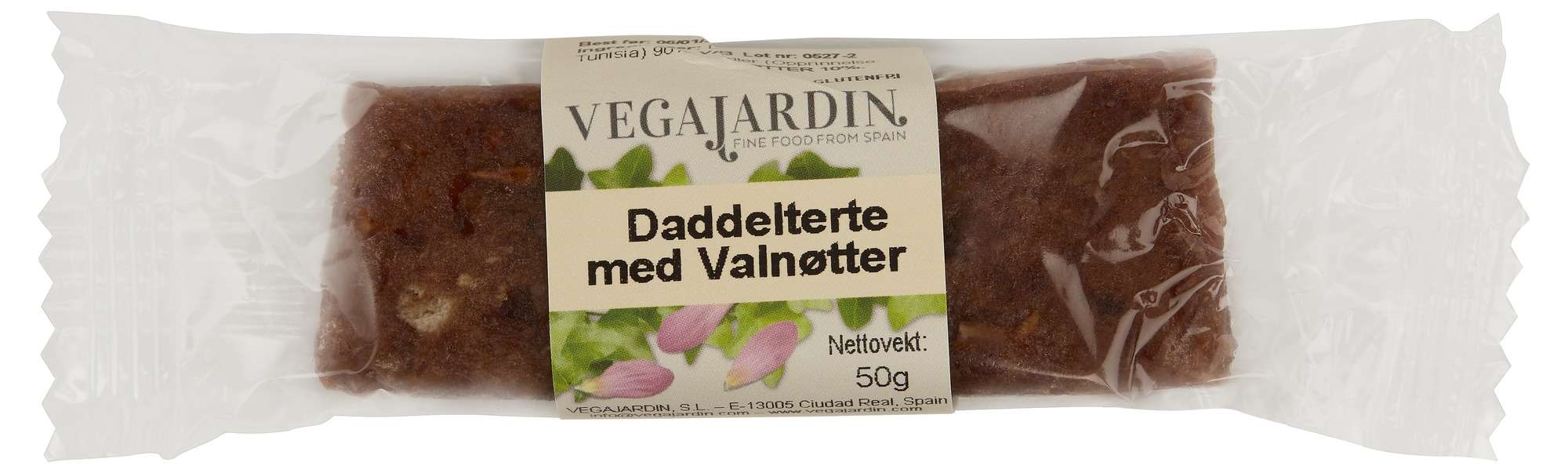 Daddelterte m/valnøtter 50g