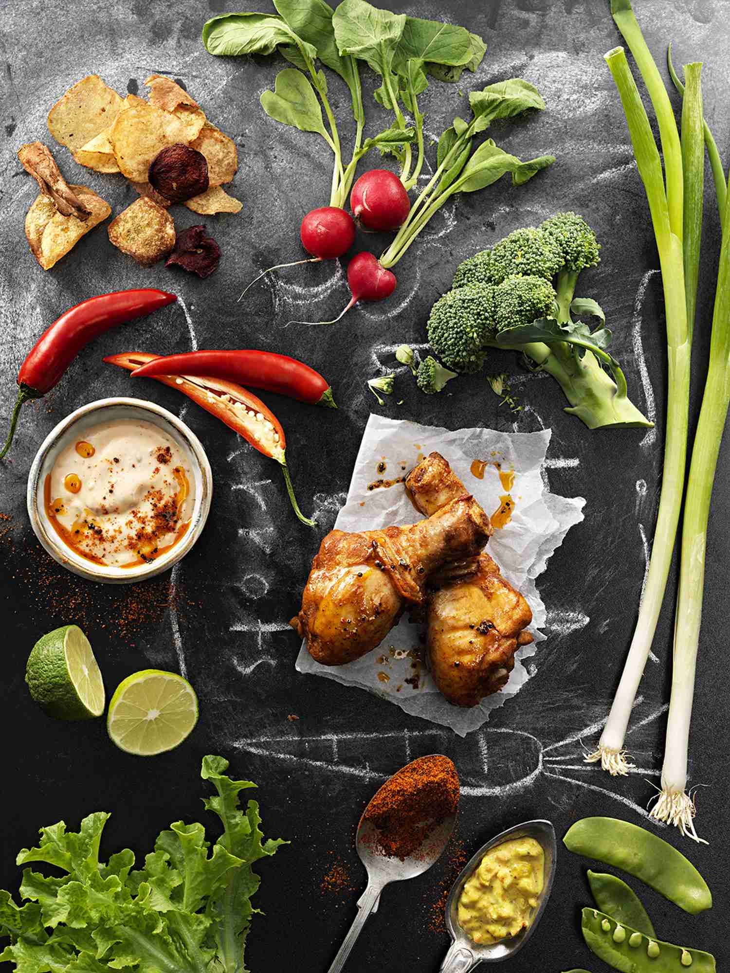 Buffalo wings grillet 2,5kg