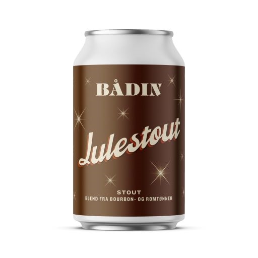 Bådin julestout 22 - tønnelagra imperial stout 9,3%  24x33cl