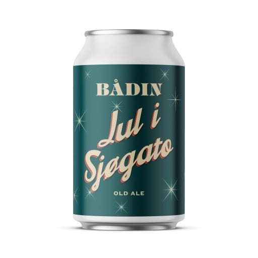 Bådin jul i sjøgato - old ale   8%   24x33cl