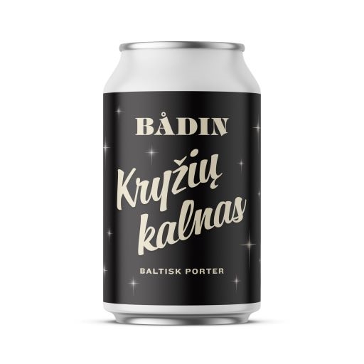 Bådin kryziu kalnas - baltisk porter   6,7%   24x33cl