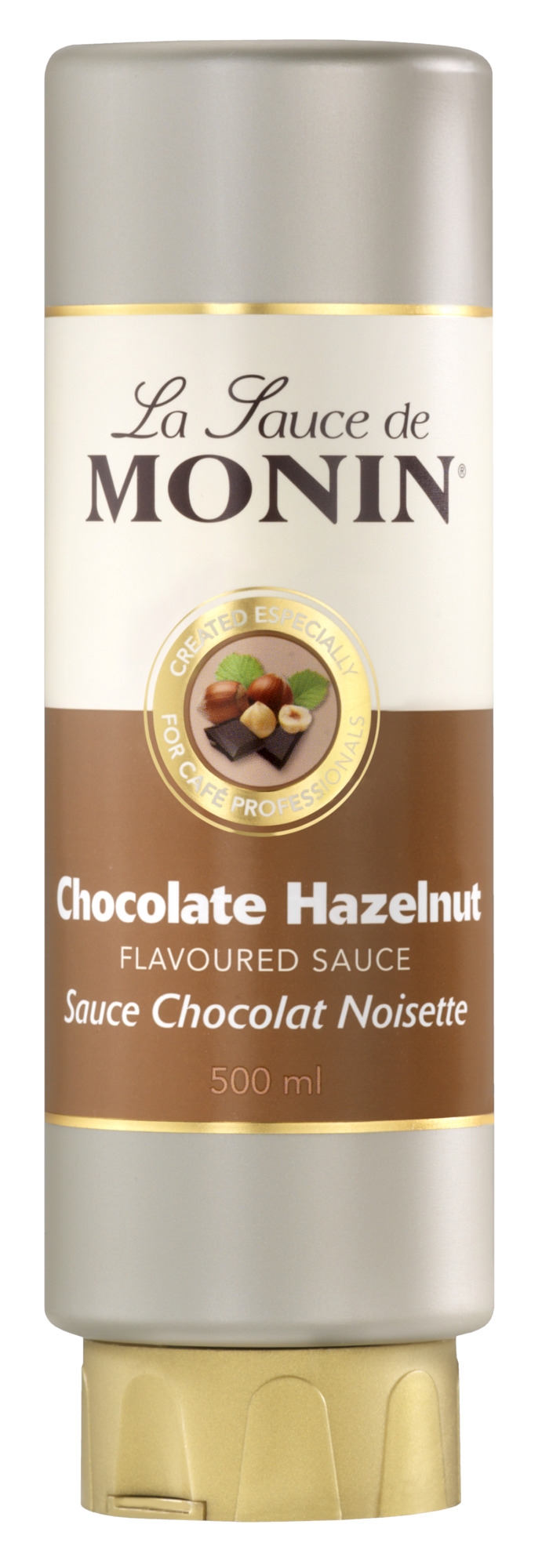 Monin sjokolade hasselnøttsaus 50cl