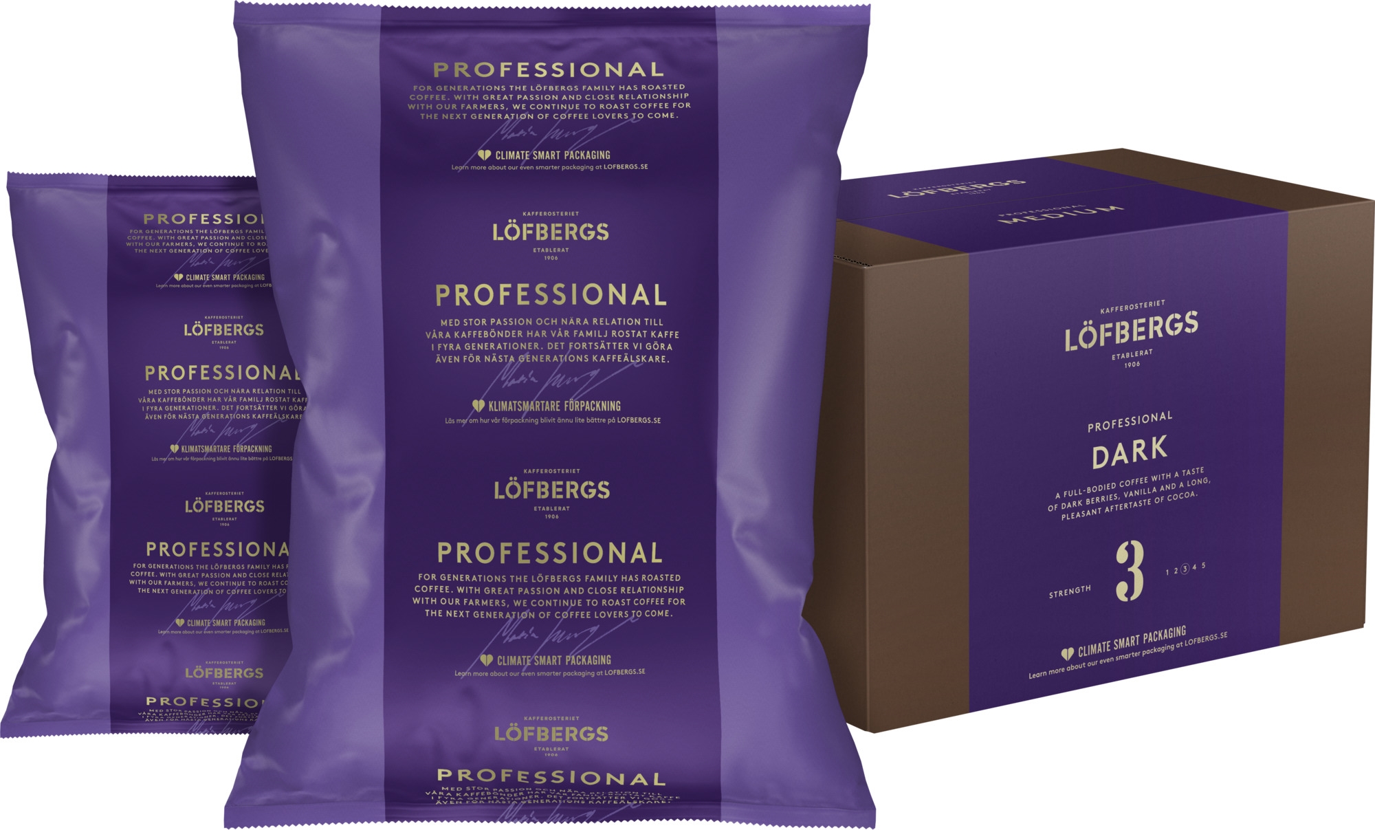 Kaffe automatmalt økol.   6x1kg