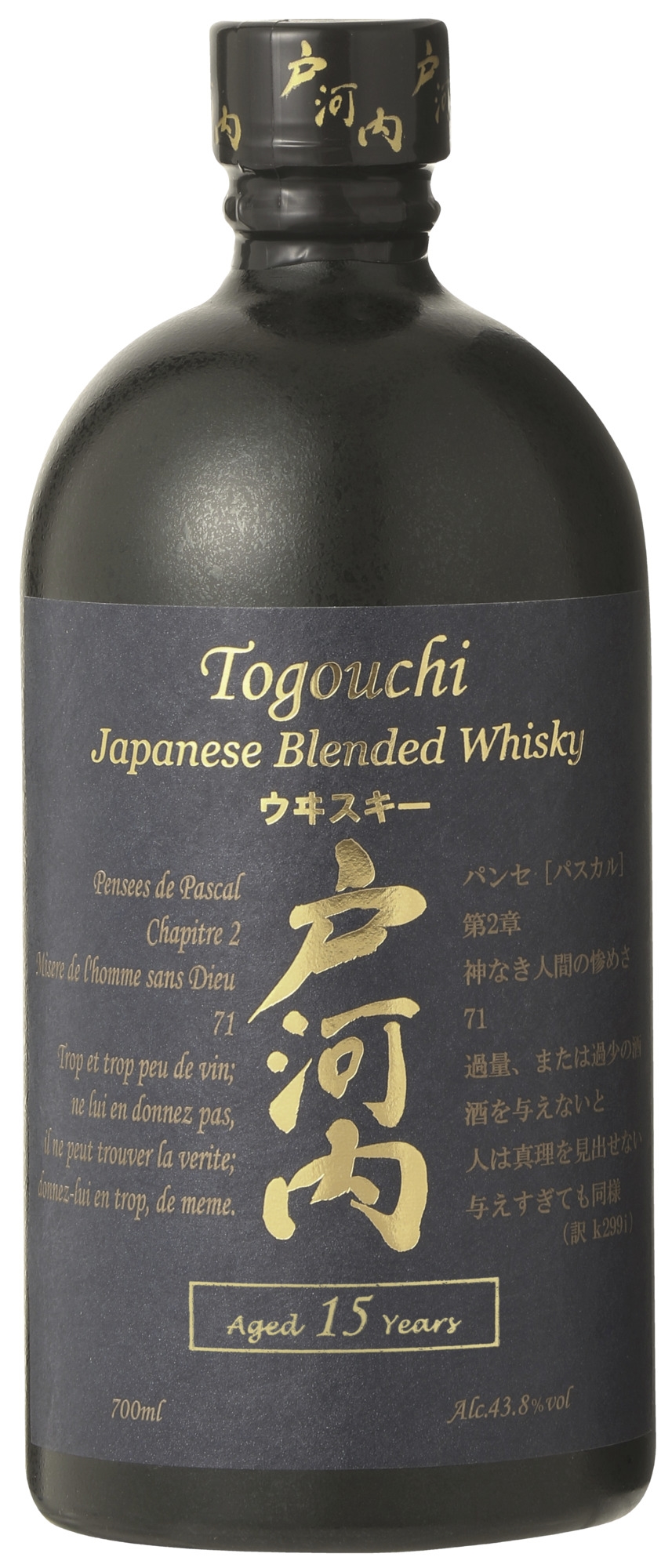 Togouchi 15 yo 43,8% 70cl