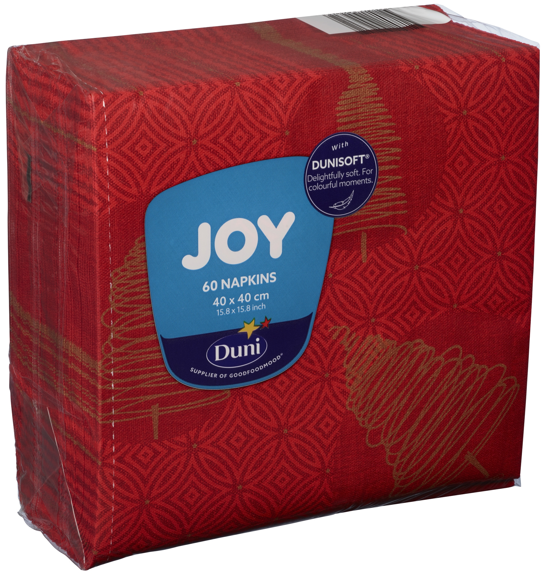 Serviett dunisoft elegant trees 40cm 60stk