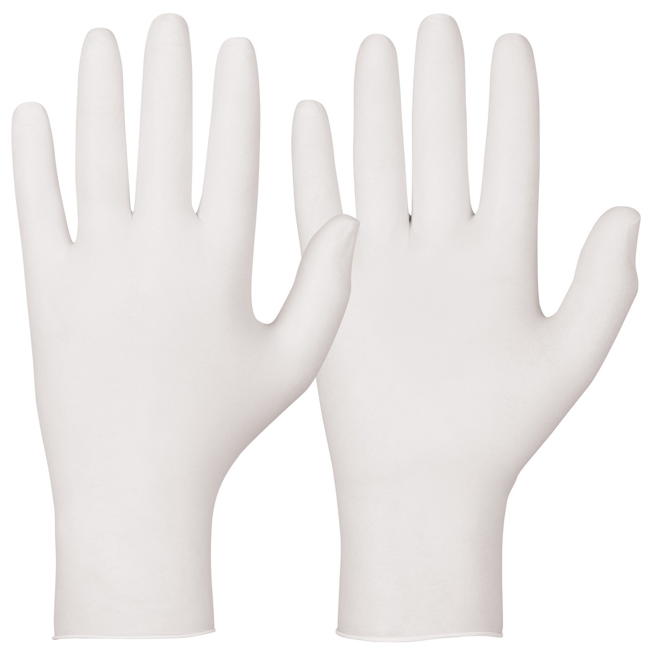 Engangshanske nitril hvit xl 100stk
