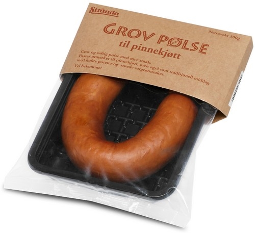 Grov pølse 300g