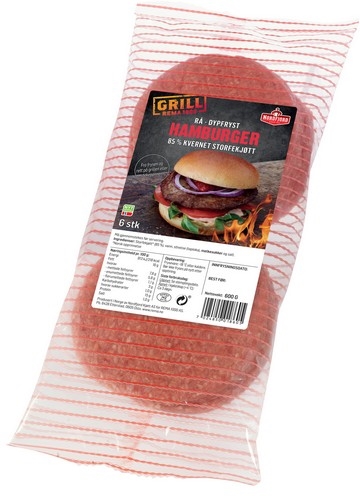 Hamburger 600g