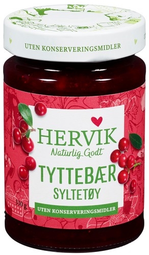 Tyttebærsyltetøy   330g