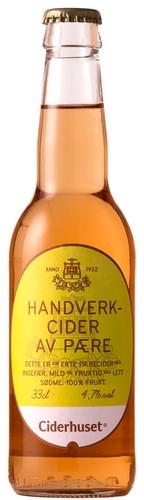 Handverkcider pære   5%   12x33cl