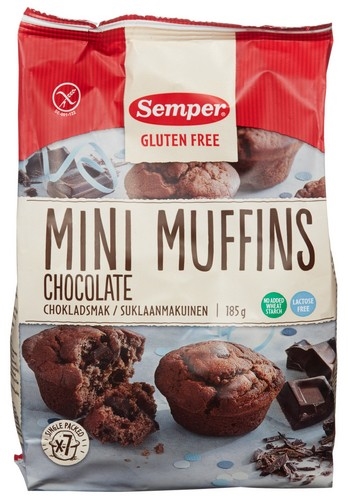 Mini muffins chocolate   185g