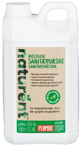 Avløpsrens naturent biologisk sanitærvæske   2,5l