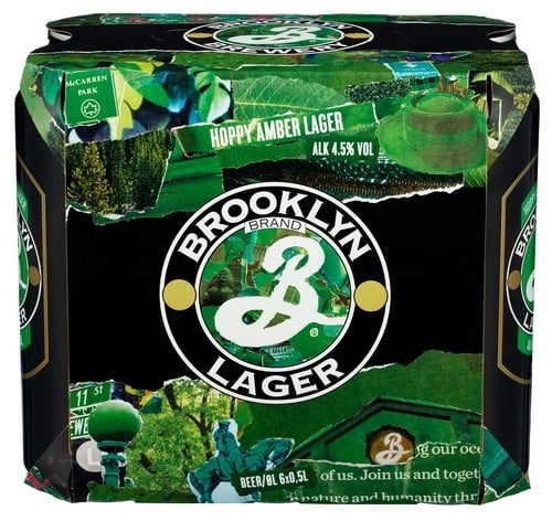 Brooklyn lager bx   4,5%   24x50cl