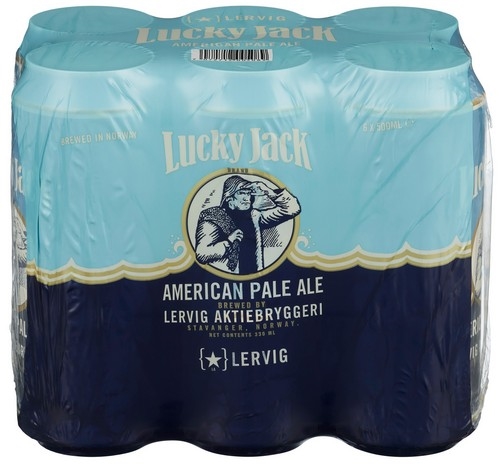 Lervig lucky jack   4,7%   24x50cl  can