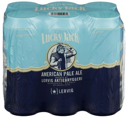 Lervig lucky jack   4,7%   24x50cl  can