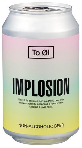 To øl implosion non alcoholic 0,3% 24x33cl