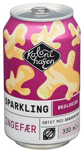 Sparkling ingefær 24x330ml