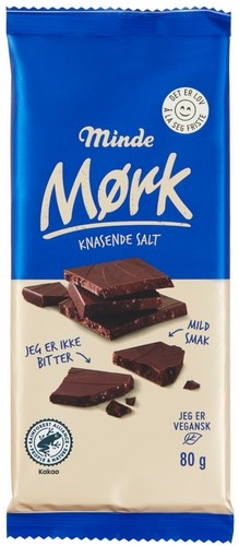 Minde mørk salt plate 80g