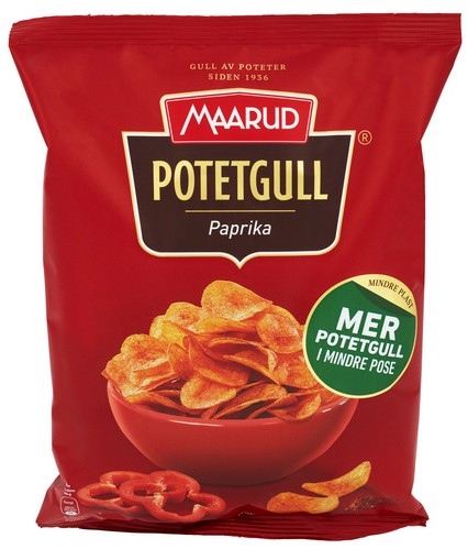 Potetgull paprika 260g
