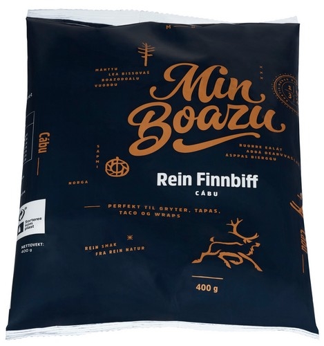 Rein finnbiff  400g