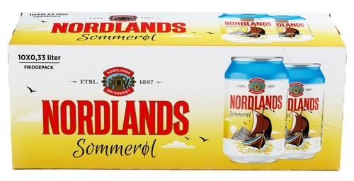 Nordlands sommerøl bx 4,5% 30x33cl