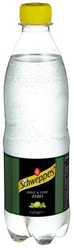 Schweppes mint og lime zero   24x0,5l