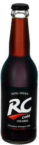 Rc cola uten sukker 24x0,33l