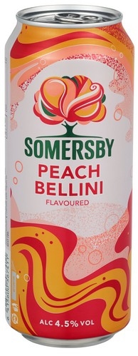 Somersby peach bellini cider   4,5%   24x50cl