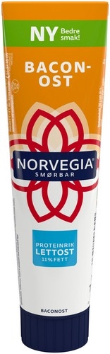 Norvegia lett baconost tube 165g