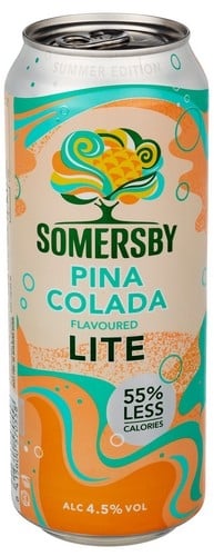 Somersby pina colada lite cider   4,7%   24x50cl