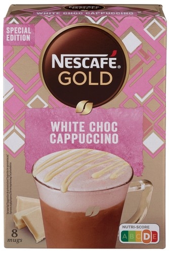 Nescafe gold white choc cappuccino   120g