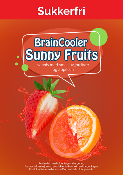 Sukkerfri slush sunny fruits  1l