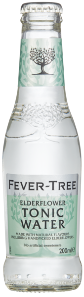 Fever-tree elderflower tonic  mixer  24x20cl