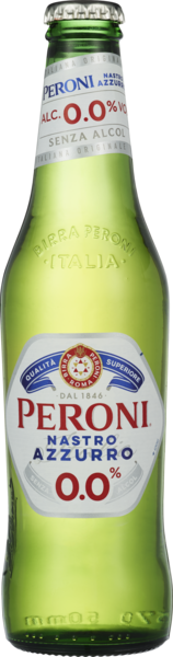 Peroni nastro azzurro   0,0%   24x33cl