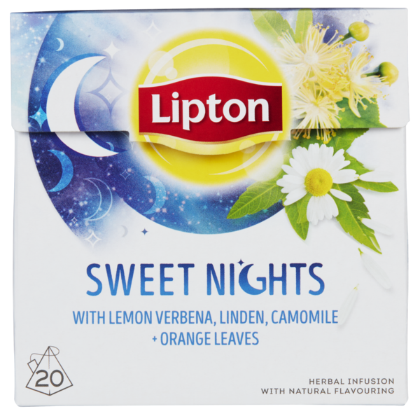 Lipton sweet nights herb tea 20bg