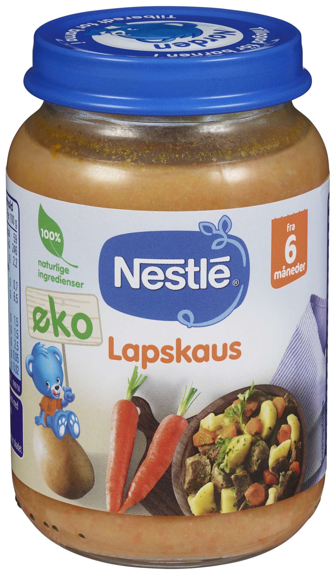 Naturnes lapskaus 6m 190g