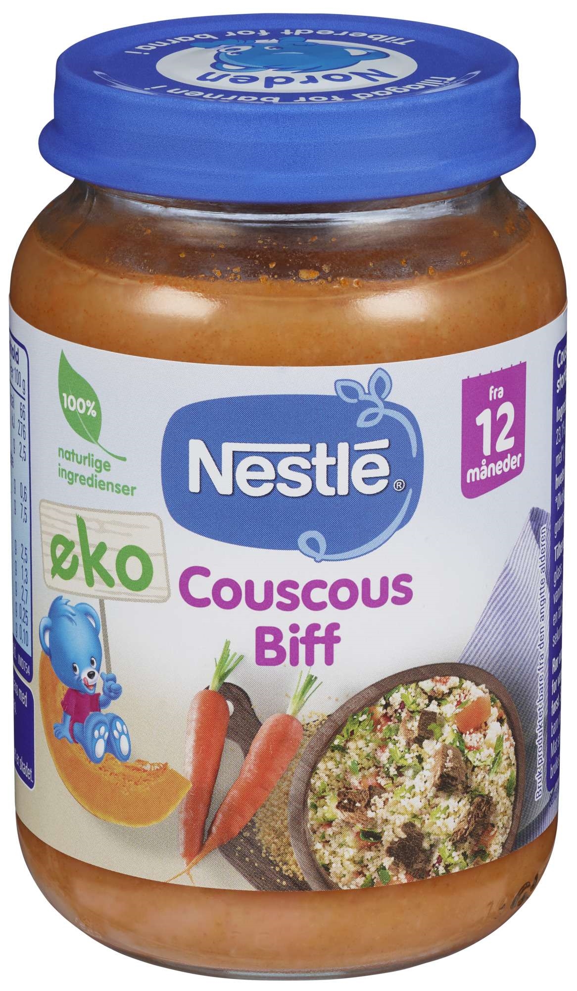 Naturnes couscous biff 12m 190g
