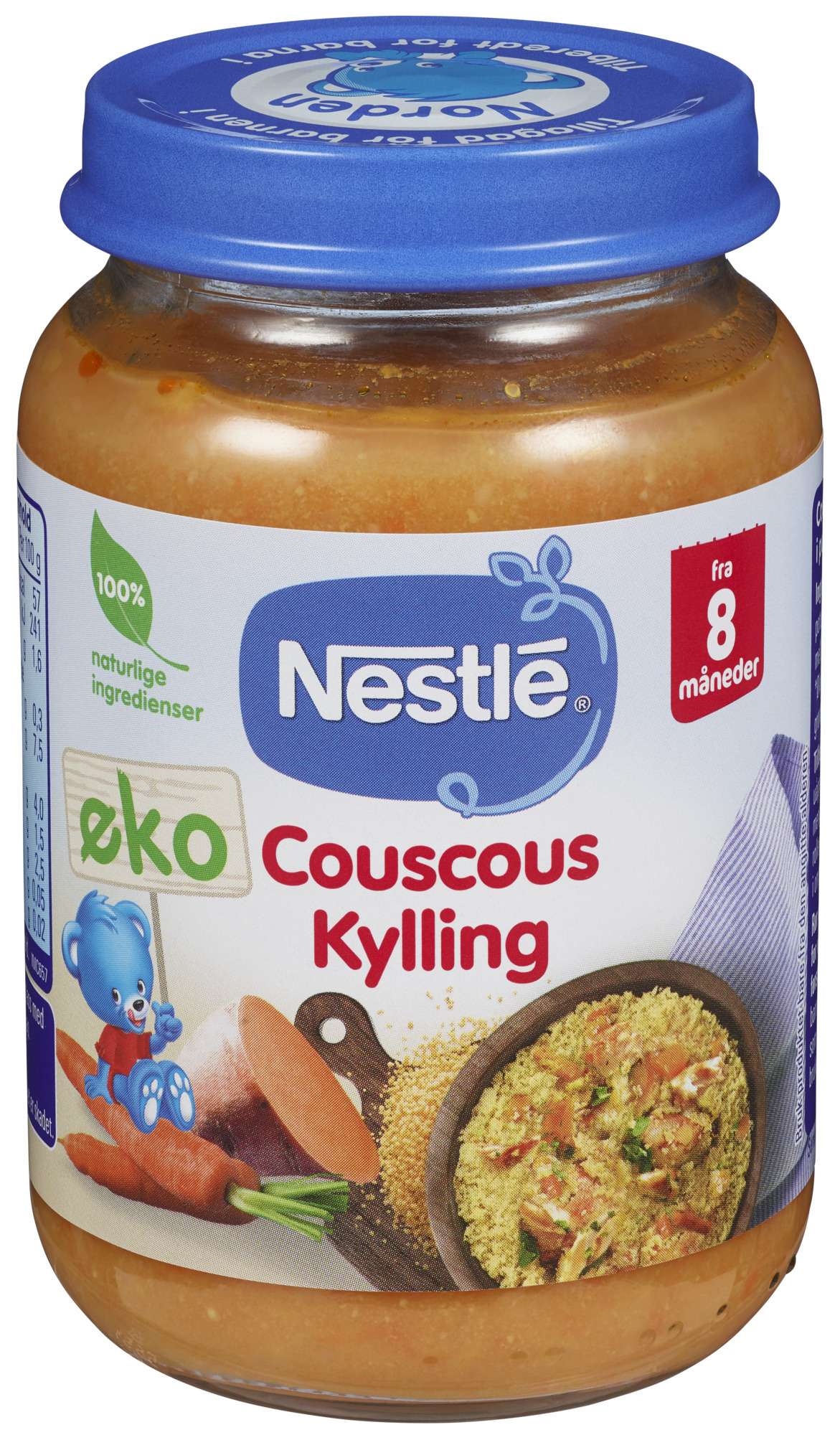 Couscous m kylling økol. 8mnd   190g
