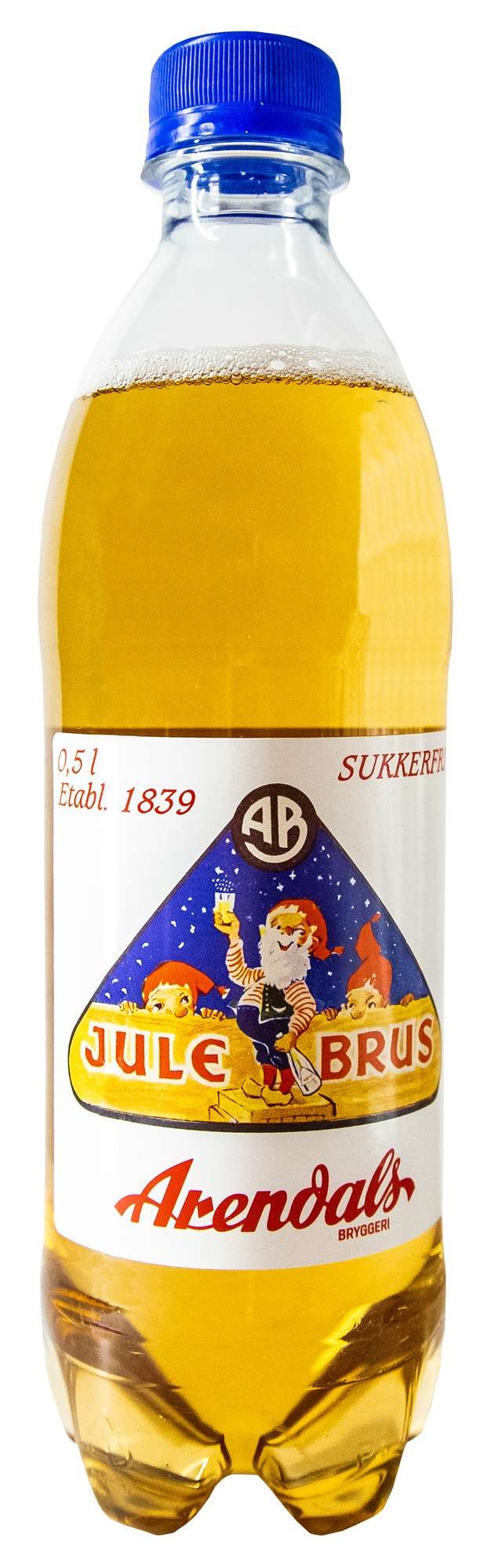 Arendals julebrus sukkerfri 24x0,5l