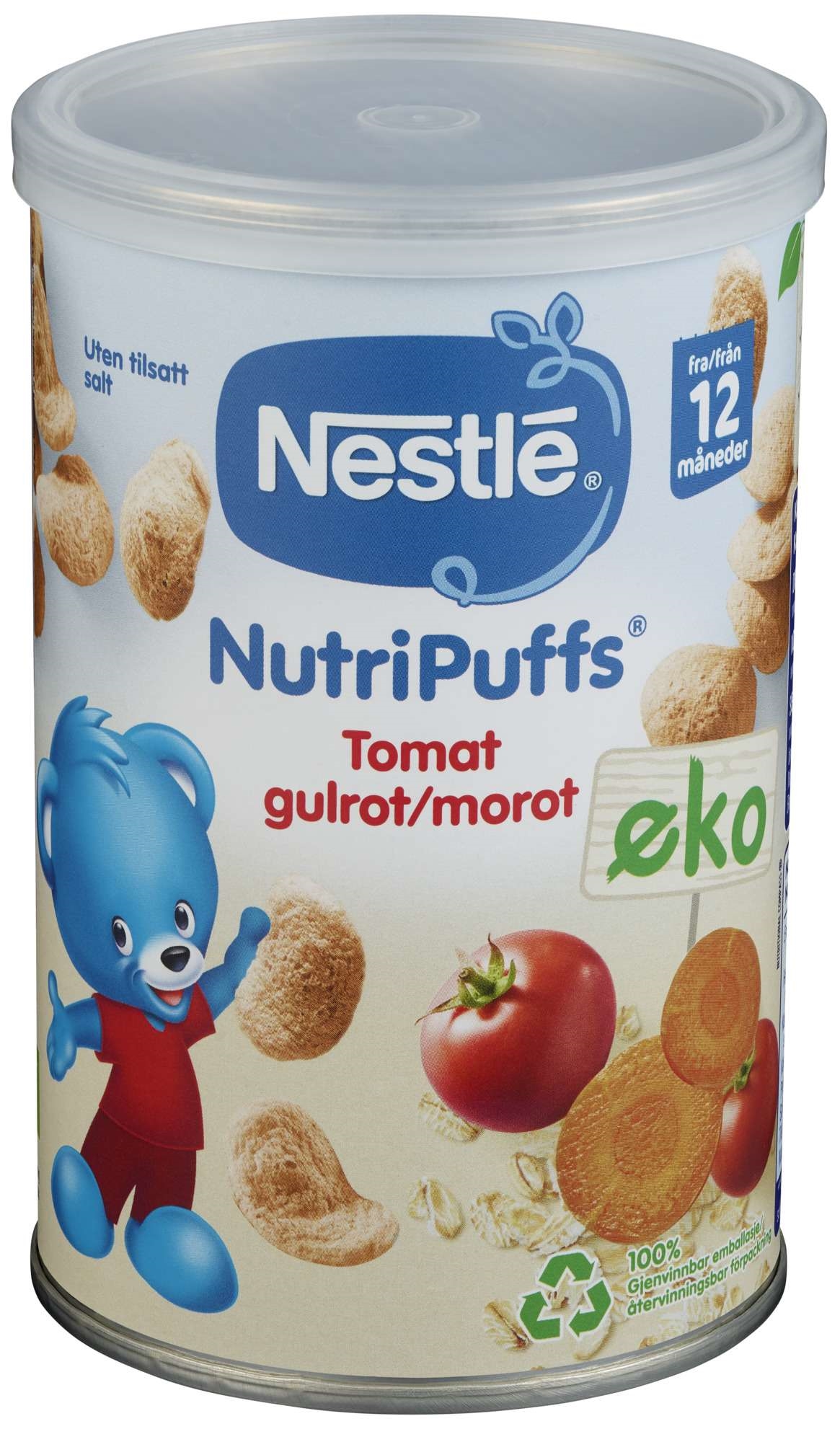 Naturnes nutripuffs tomato 35g